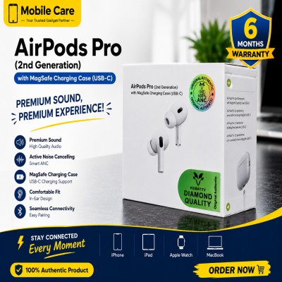 AirPods Pro 2 | Master Copy — White & Black